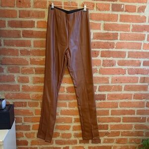 Steve Madden Brown Pleather Pants